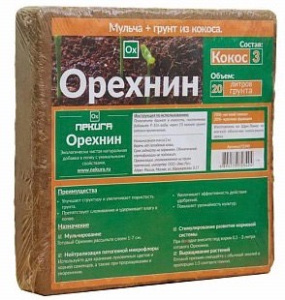 Кокосовый брикет Орехнин-3 20л (72340) купить