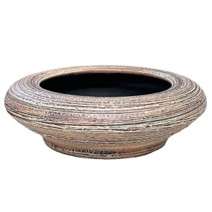 Кашпо Плошка беж 1л  22см 22см купить