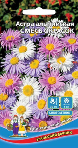 Астра альпийская Смесь окрасок  купить
