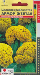 Целозия гребенчатая желтая  купить
