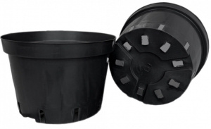 Горшок 20л d=38см, h=25см литьевой круглый купить