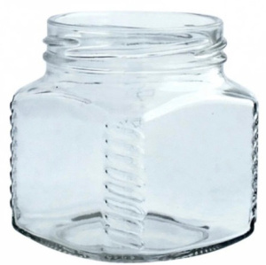 Банка стекл ТО-66 0,25л "чернильница" квадрат  купить