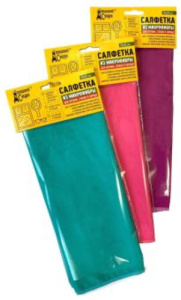 Салфетка  из микрофибры для оптики,стекол 30*30 купить