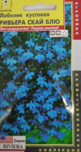 Лобелия кустовая Ривьера Скай Блю  купить