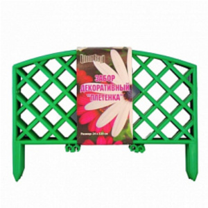Забор декор. Плетенка 24х320см зелен купить