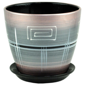 Горшок Роспись бутон браслет 21см купить