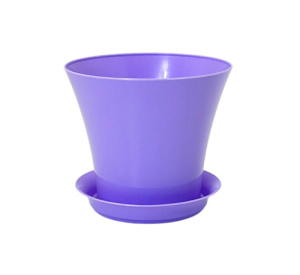 Кашпо Сити 0.6л лавандовый d11.5 h10 купить
