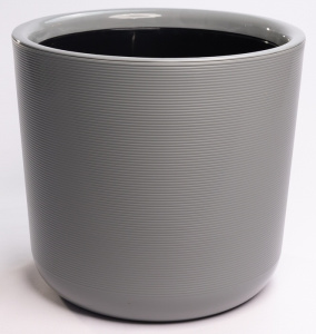 Кашпо Лион 16.6л серый муссон d30 h30 купить