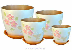 Бутон Бабочки комплект из 4-х купить