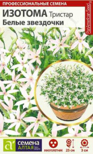 Изотома Тристар Белые звездочки  