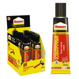 Клей МОМЕНТ-88 Особопрочный универсальный водостойкий 30мл/10/120 купить