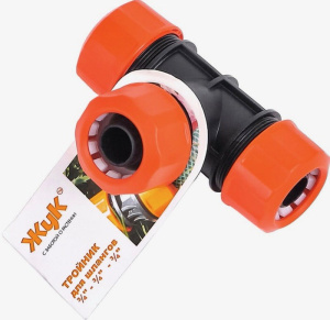 Тройник цанговый 3/4-3/4-3/4 ЖУК купить