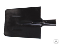 Лопата копальная прямая с ребрами жесткости ЛКП (порошок) S=1,5 мм купить