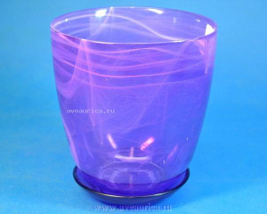 Горшок 3 d=14,5 (цвет.стекло для орхидей) купить