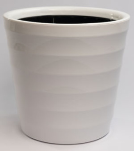 Кашпо Лаура 16.6л белый d30 купить