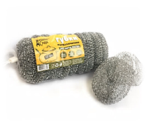 Губка д/посуды метал."Спираль" 10шт/уп дс-160 купить