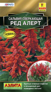 Сальвия Ред Алерт сверкающая Золотая серия купить