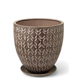 Горшок Ажур слива бутон 4л 20см купить