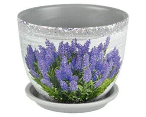 Горшок Декупаж милан (534) 13см  купить