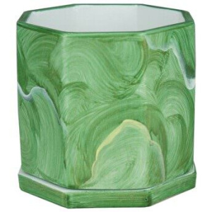 Горшок МК-малахит Восьмигранник 15*15 14см  купить