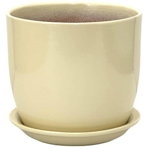 Горшок Глянец верона бежевый 18см купить
