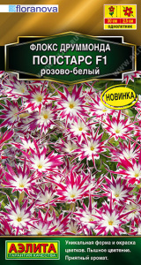 Флокс Попстарс F1 розово-белый купить
