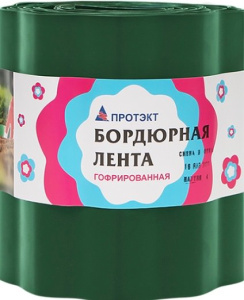 Лента Бордюрная гофрир. 20см*9м Хаки 9м купить