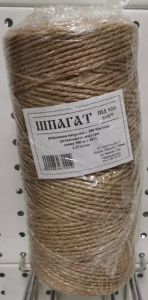 Шпагат джутовый ШД 500м ктекс 1,25 купить