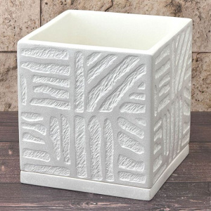 Кактусник Лабиринт слоновая кость кубик 15*15/h17см купить