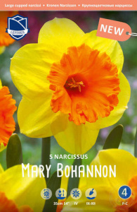 Нарцисс крупнокорончатый "Mary Bohannon" (1х5шт) купить