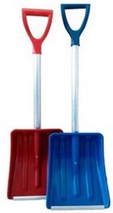 Лопата автомобильная цв. пластик. черенок +ручка d32 купить