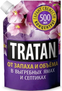 Средство от запаха и объема выгребных ям Тратан 0.5л дой-пак						 купить