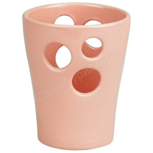 Кашпо Орхидея КП 14см коралловое купить