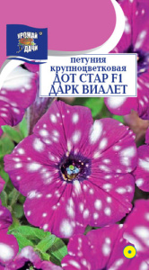 Петуния Дот Стар F1 Дарк Виалет купить