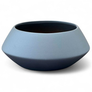 Кашпо Глянец персея серое мат.d19/h8см купить