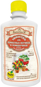 Биококтейль д/комнатных томатов и перцев ТМ Витамин УС 0.25л купить