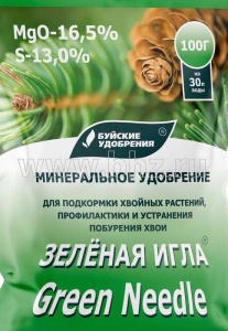 Удобрение Зеленая игла  100г купить