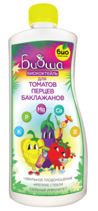 Биококтейль д/томатов,перцев,баклажанов ТМ БИОША 1л купить