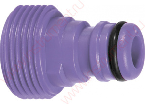 Адаптер 3/4" пласт., внешняя резьба/ПАЛИСАД купить