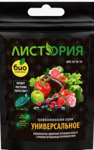 ТМ Листория, Универсальное : NPK 19-19-19, 30г купить