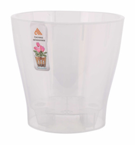 Горшок ЛЕЯ д/орхидеи 2.2л с автополив. прозр. м7883 купить