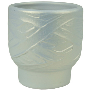 Горшок кашпо ЛИЛИ сер (01) h9/d9см купить