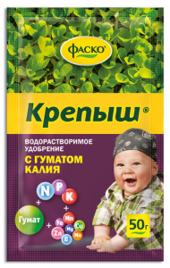 Удобрение Крепыш орган-мин. д/рассады с гуматом калия 50г купить