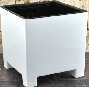 Кашпо Нард 2.1л белый d14 h14 купить