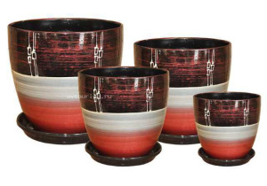 Бутон Ритм гранат комплект из 4-х купить