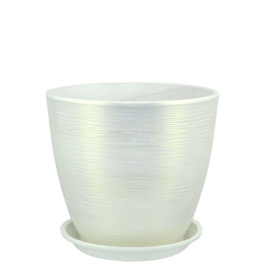 Горшок Перламутр бутон белый 12см 1л купить