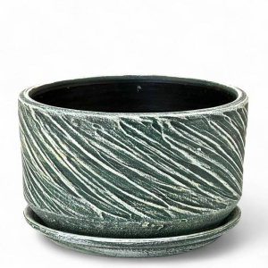 Горшок Безе изумруд плошка 1.7л 18см купить