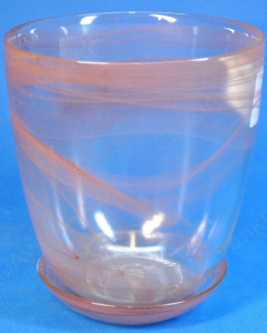 Горшок 3 d=14,5 см стекло д/орх. корич. купить