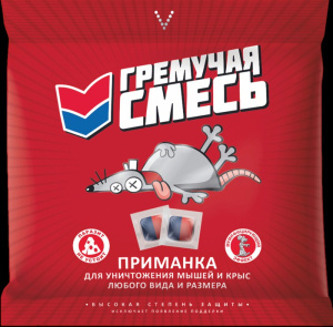 Гремучая смесь микс, тесто-брикет 100г купить