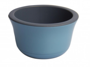 Кашпо Омега 8л ментол-антрацит d30 h17.5 купить